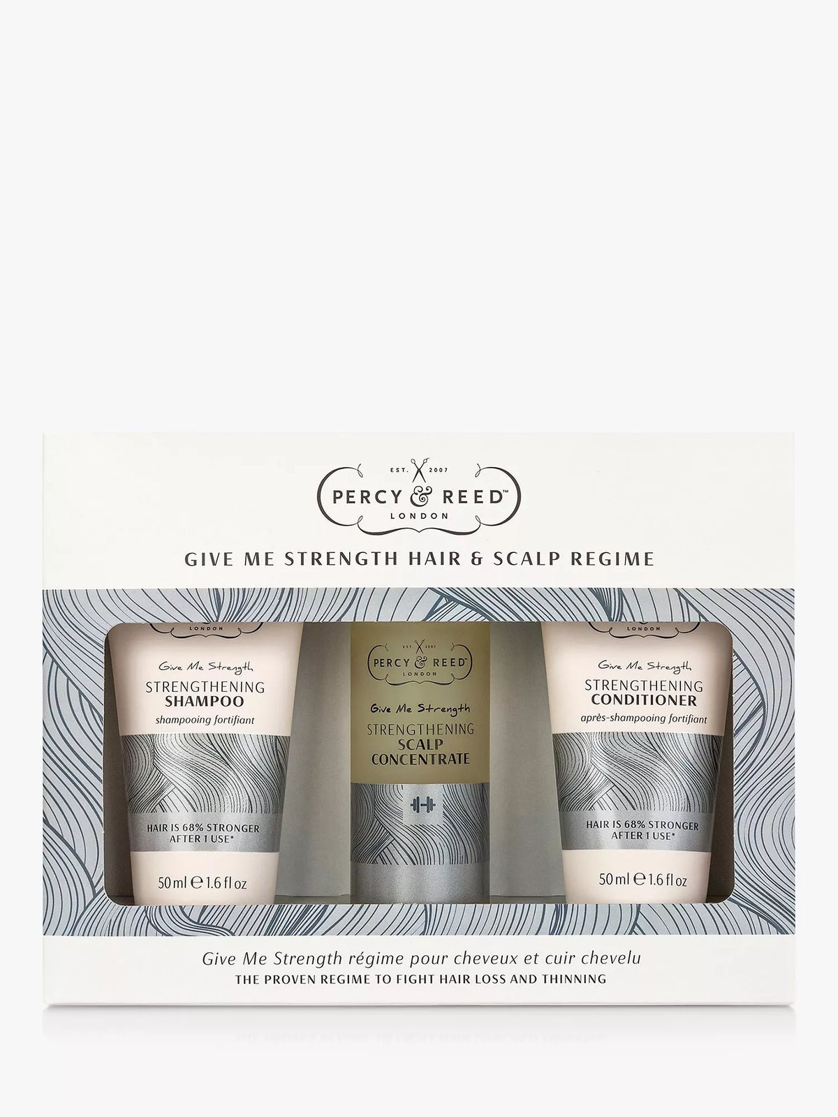 Percy & Reed Give Me Strength gift set 50ml each (British brand)