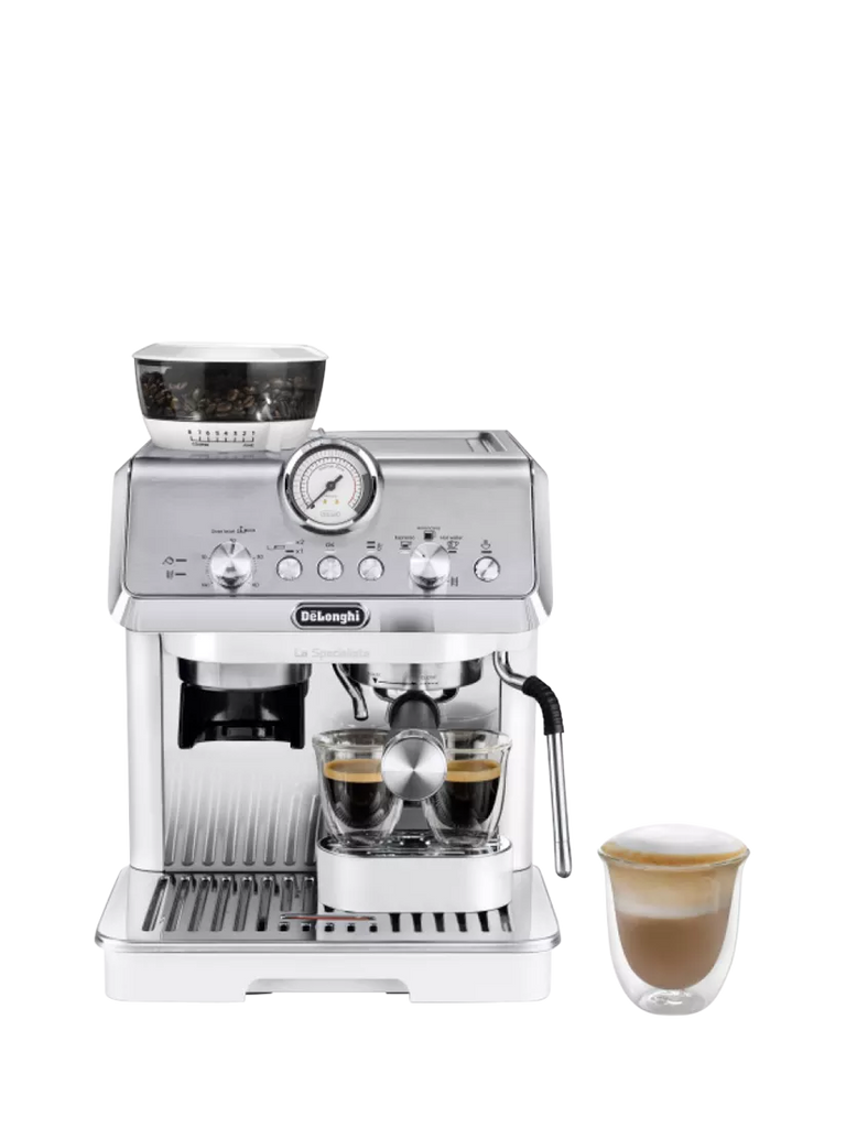 De'Longhi La Specialista Arte EC9155.W Coffee Machine, White