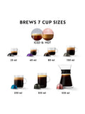 Nespresso Vertuo Lattissima ENV300 coffee machine - British product