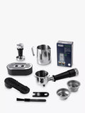 De'Longhi Dedica Maestro Plus silver coffee machine - British product