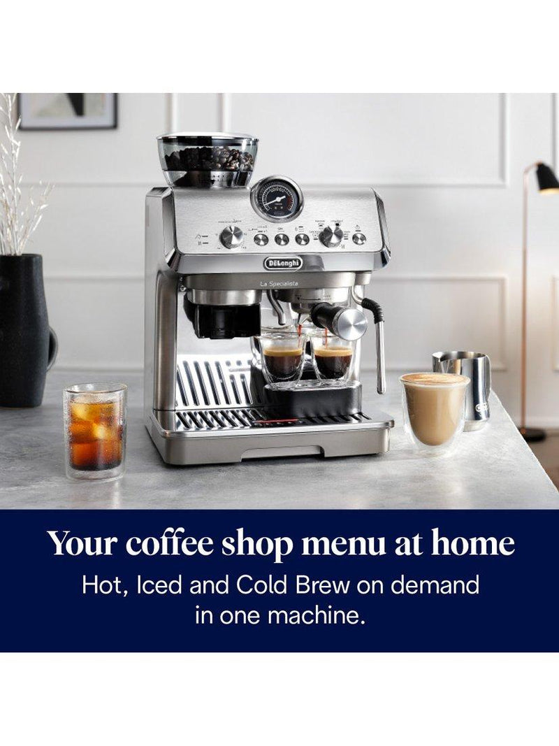 De'Longhi La Specialista Arte Evo EC9255.M Coffee Machine, Silver