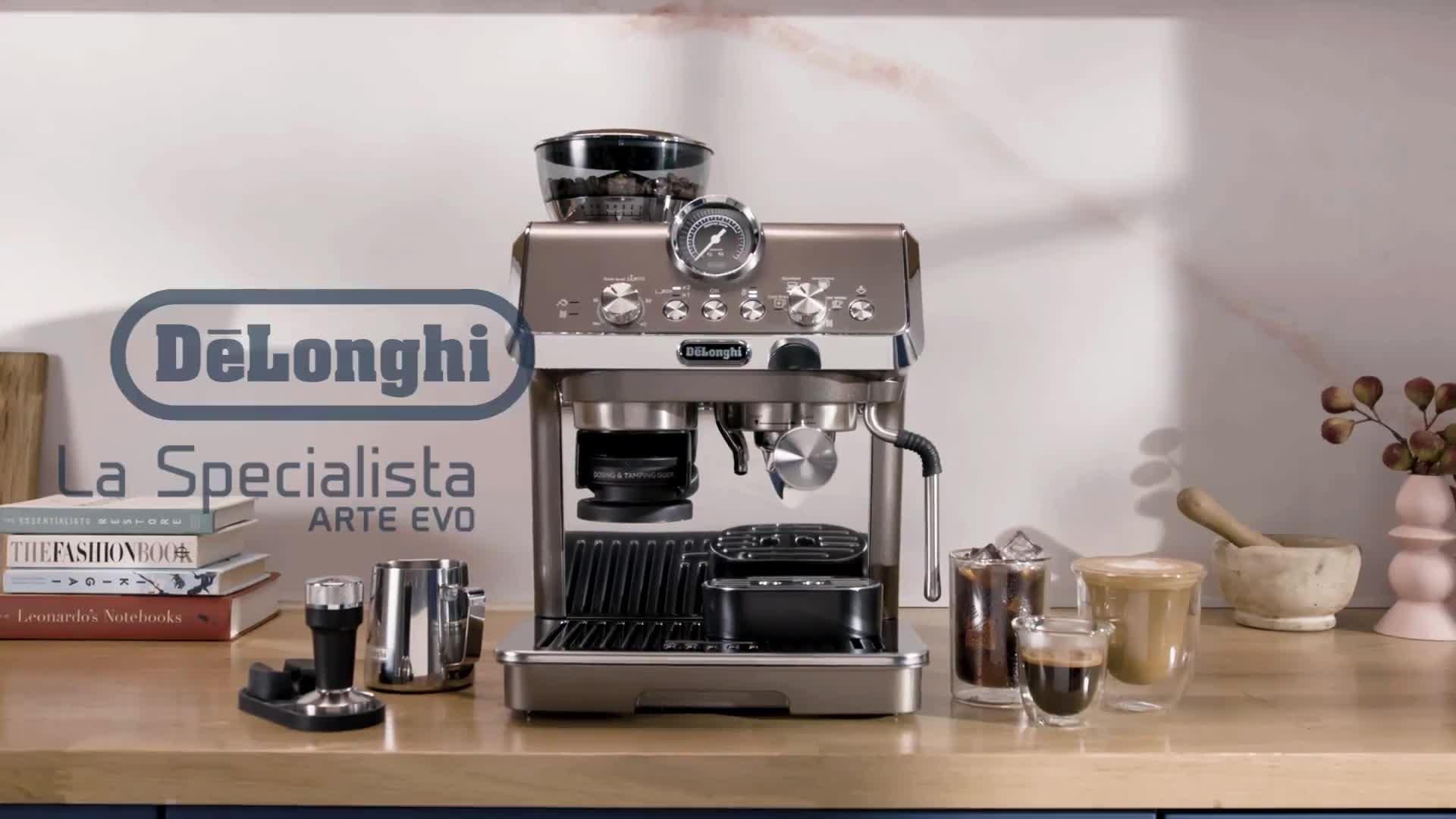 De'Longhi La Specialista Arte Evo EC9255.M Coffee Machine, Silver