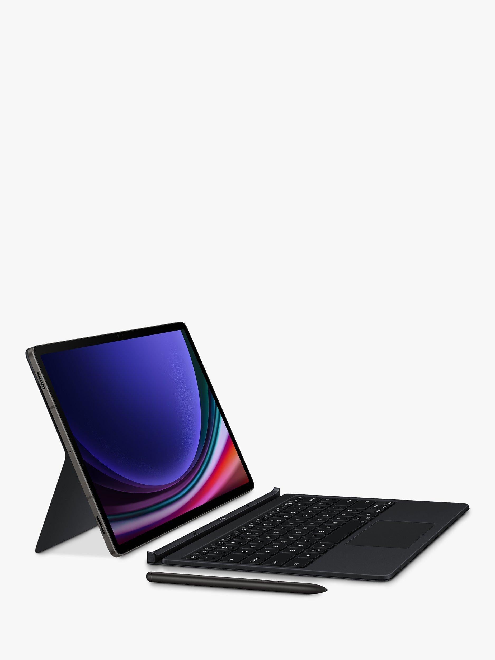 Samsung Book Cover Tastatur schwarz 12,4 Zoll - Britisches Produkt