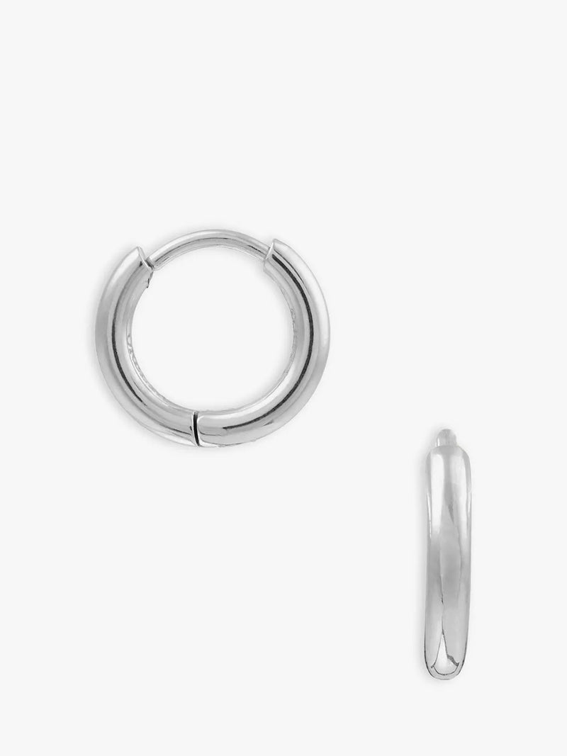 Orelia Luxe Huggie Creolen-Ohrringe