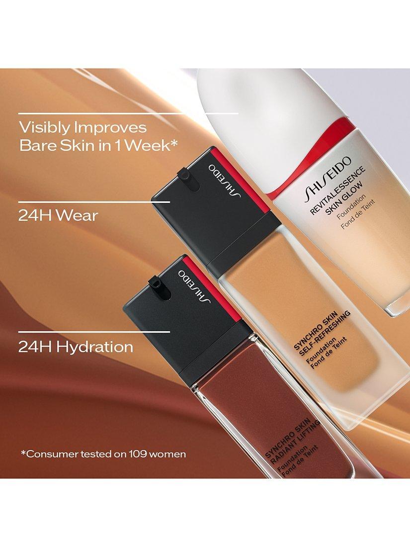 Shiseido RevitalEssence Glow Foundation mittlere Deckkraft - Britisches Produkt