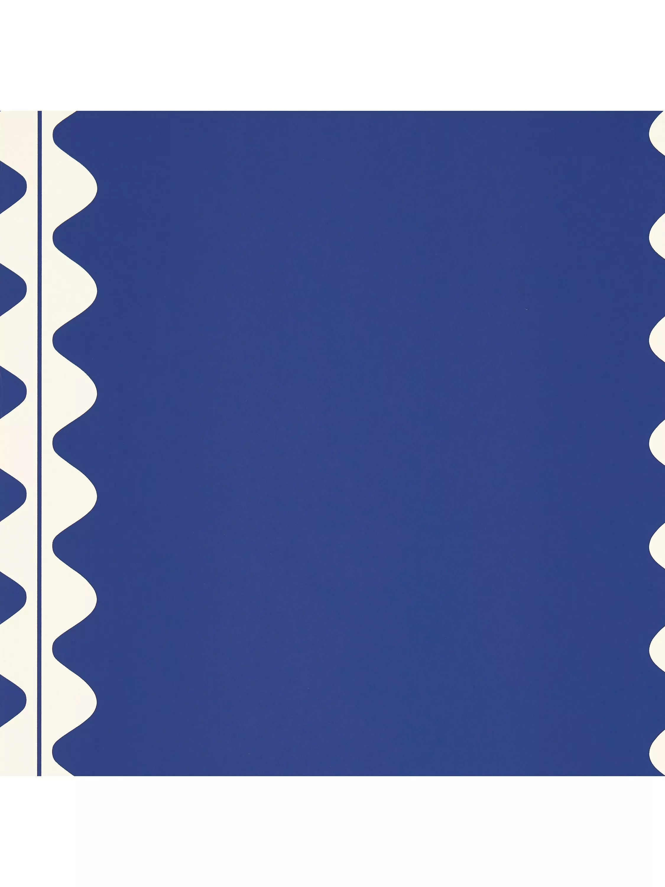 Harlequin Ric Rac pattern wallpaper in jewel-like colour, UK version