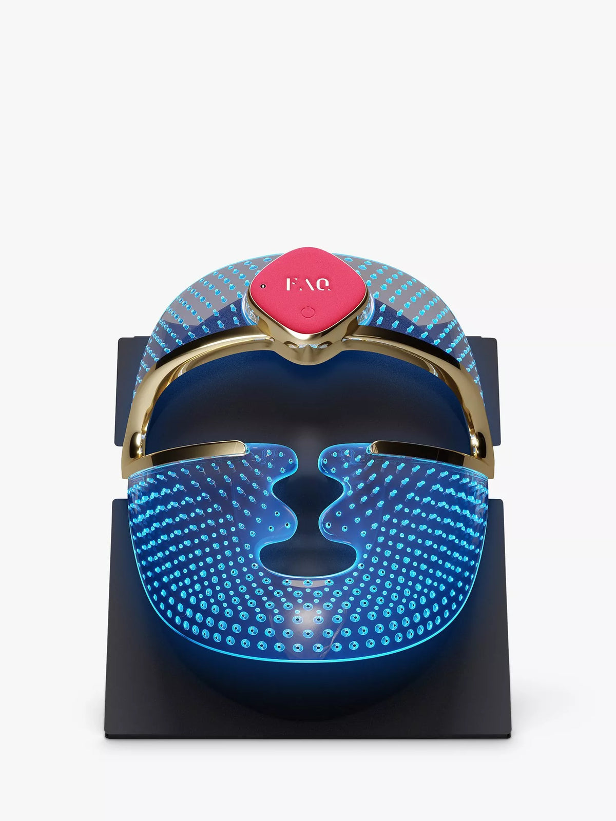 FOREO LED anti-ageing face mask with red, green, and blue light therapy - British product