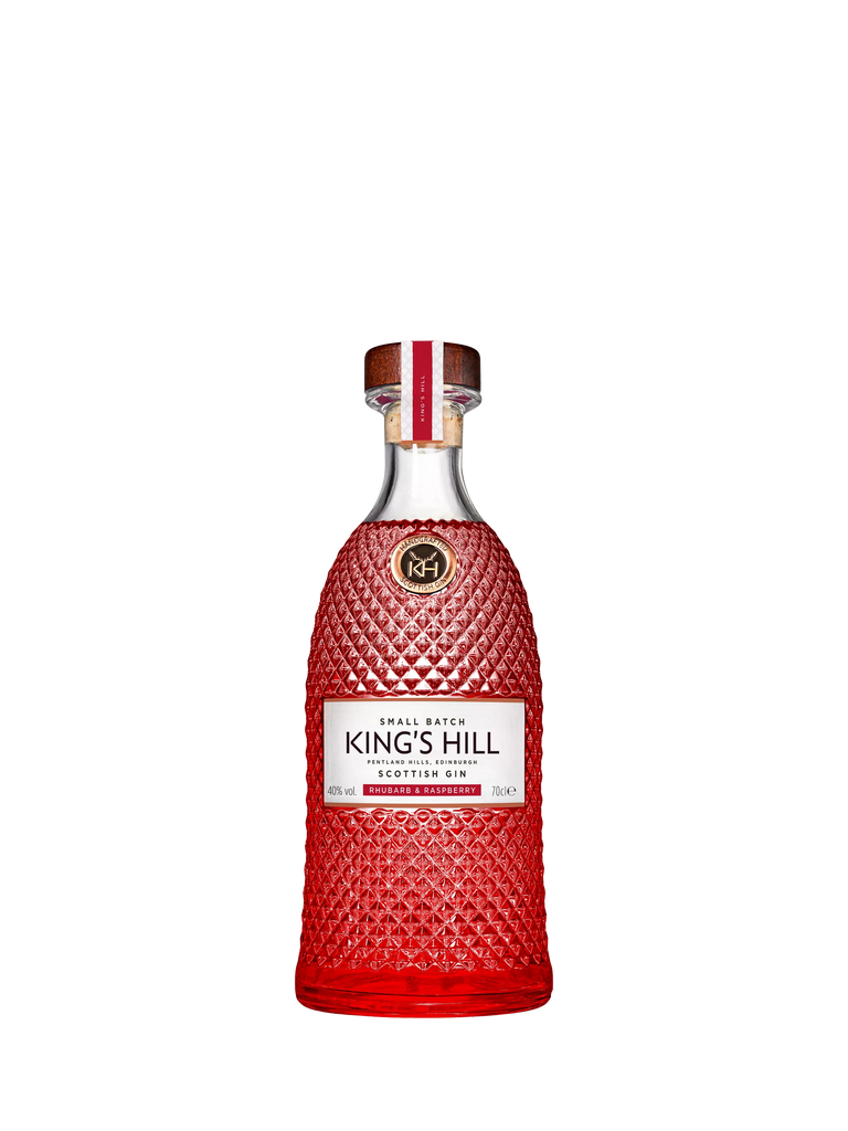 Kings Hill Rhubarb and Raspberry Gin, 70cl