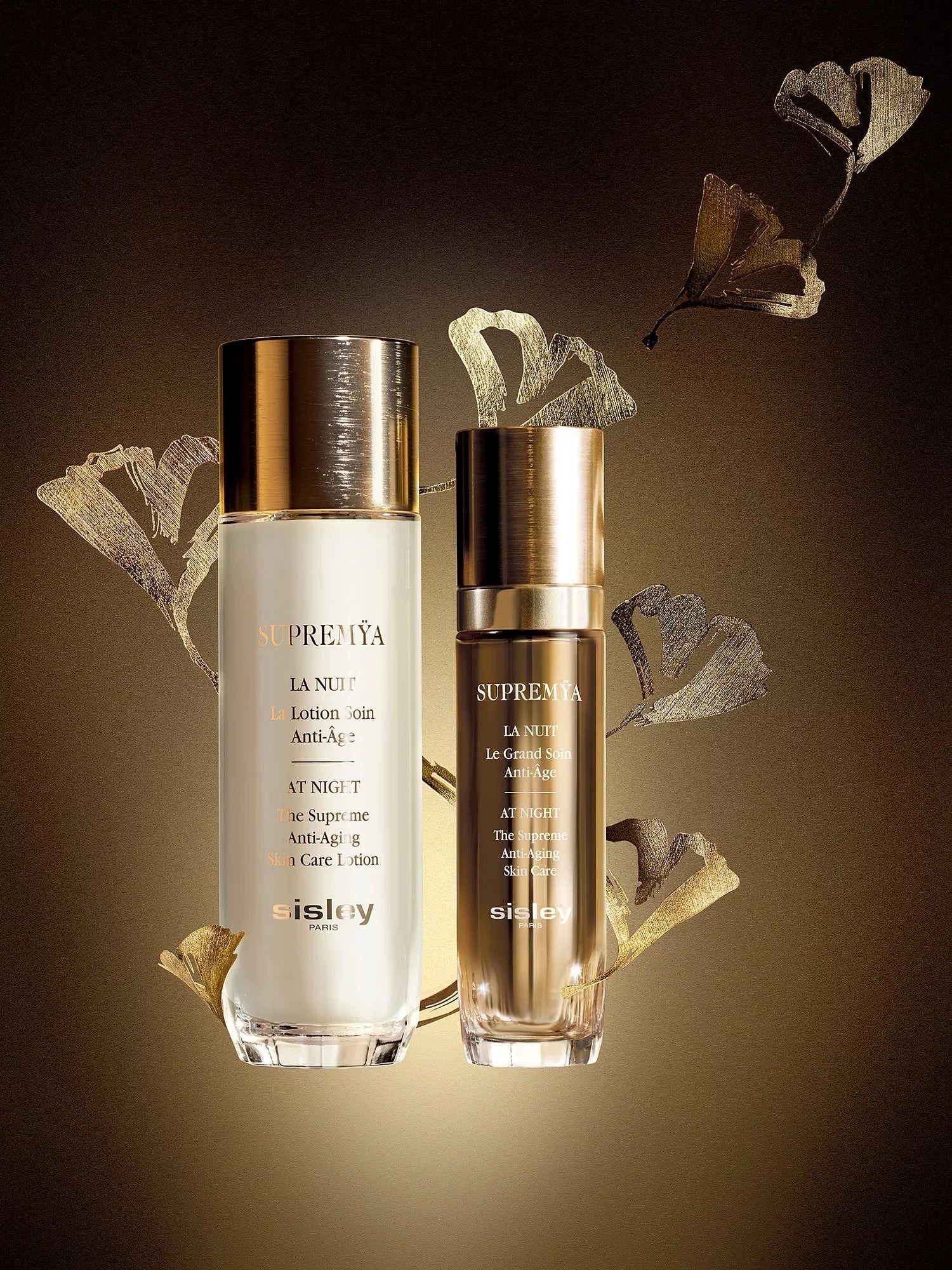 Sisley-Paris Supremÿa At Night anti-ageing fluid 50ml, imported from the UK