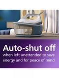 Philips 2000 Series steam generator iron white/blue - British product