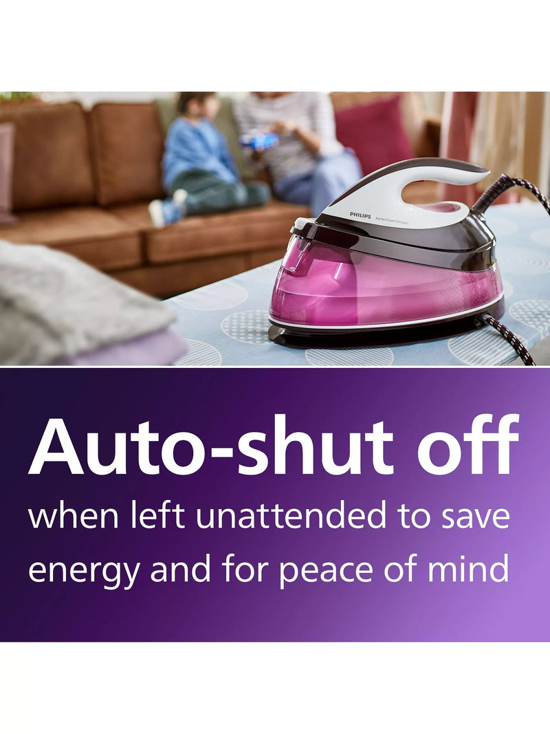 Philips PerfectCare compact steam generator iron rose, imported from the UK