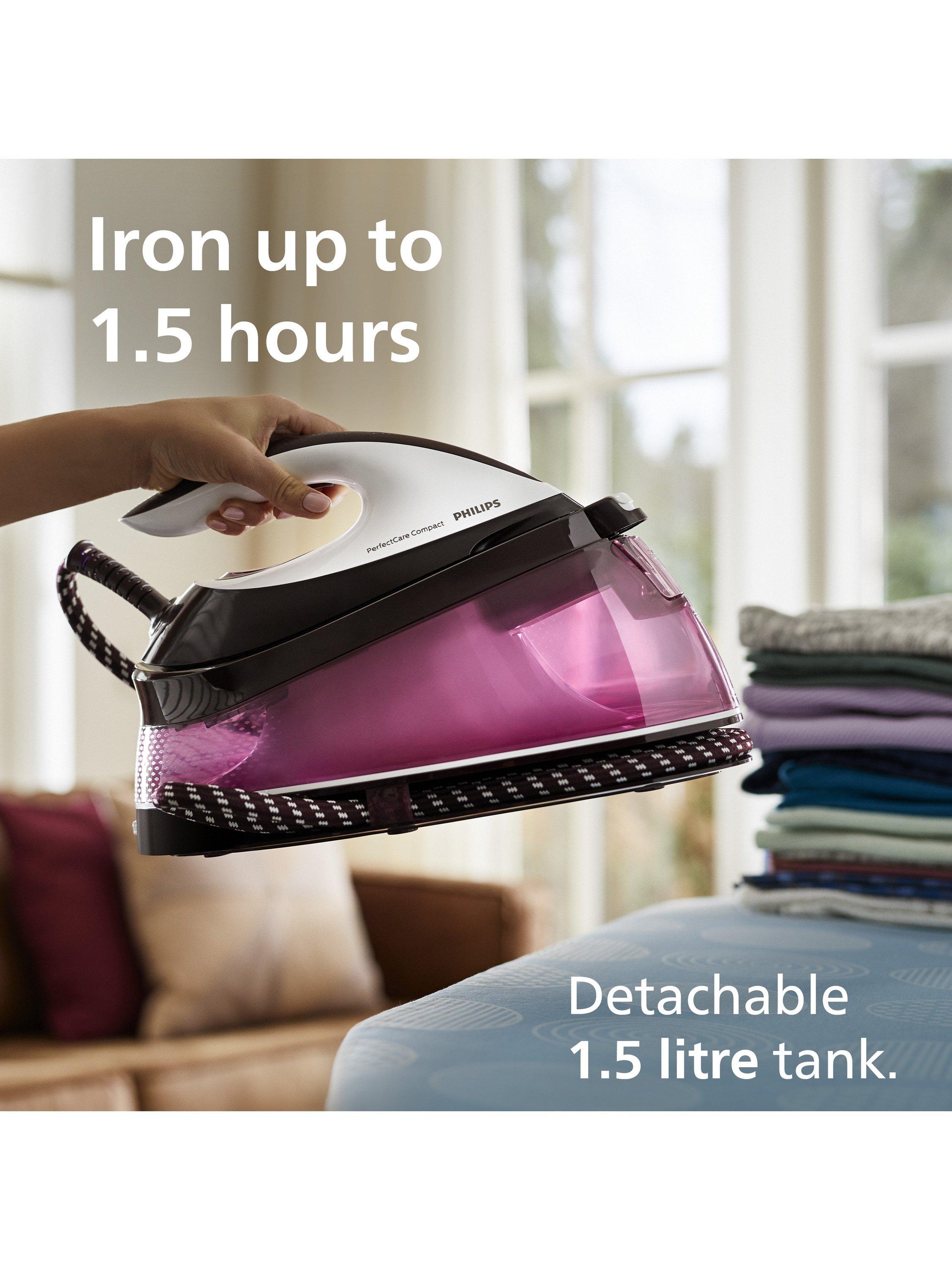 Philips PerfectCare compact steam generator iron rose, imported from the UK