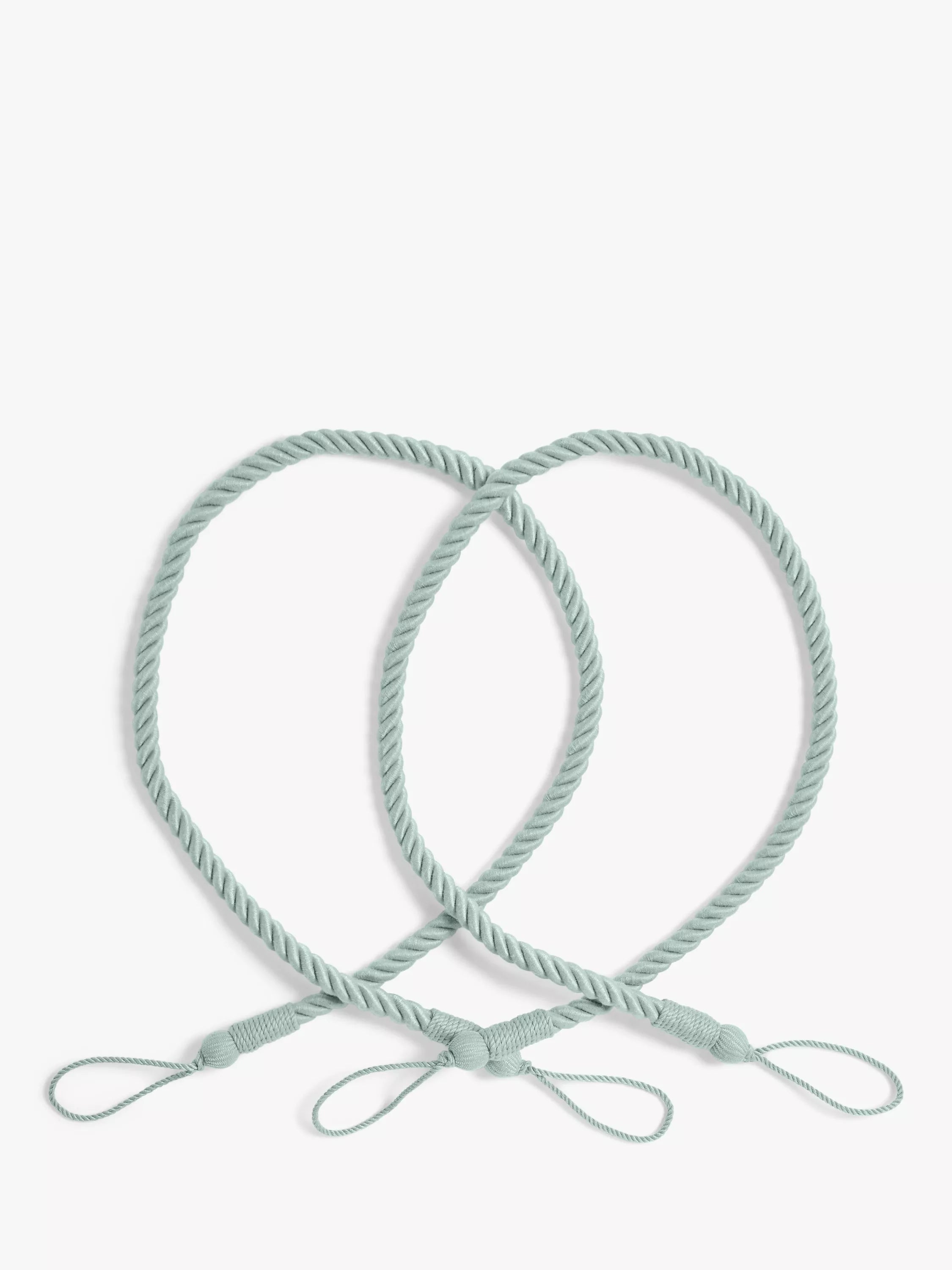 Passe-cordes de rideaux en cordelette John Lewis, lot de 2