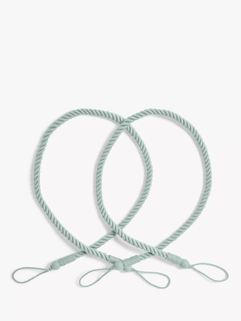 Passe-cordes de rideaux en cordelette John Lewis, lot de 2