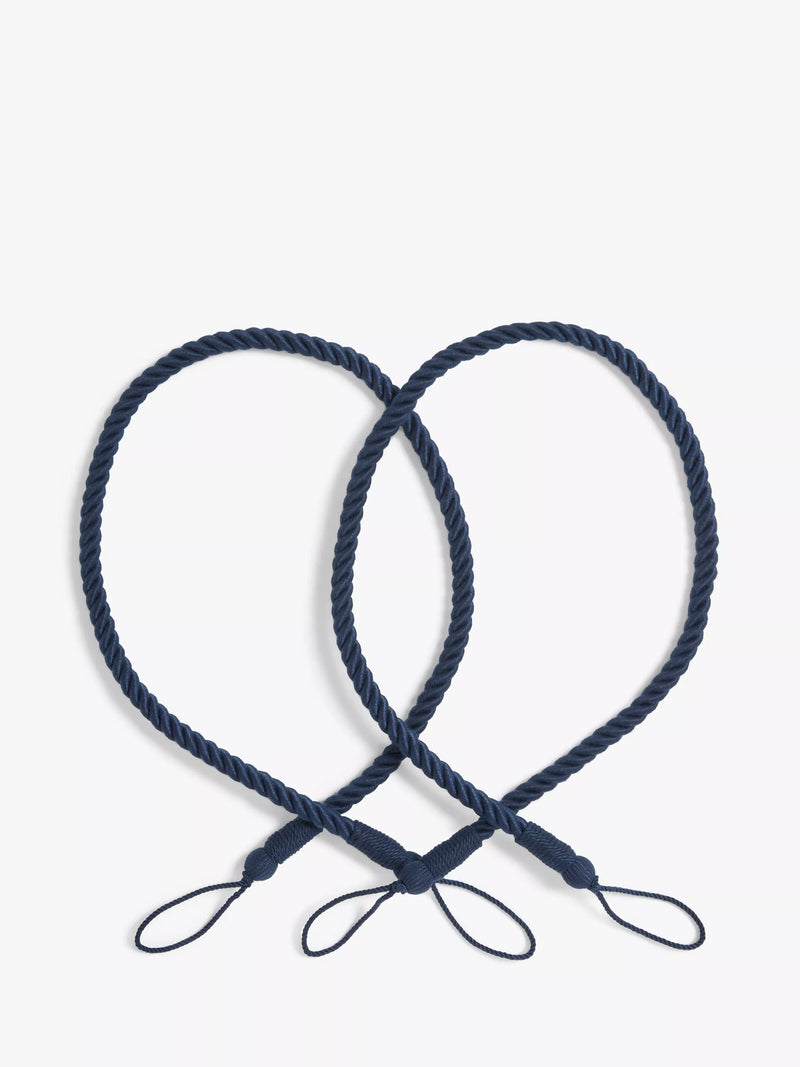 Passe-cordes de rideaux en cordelette John Lewis, lot de 2