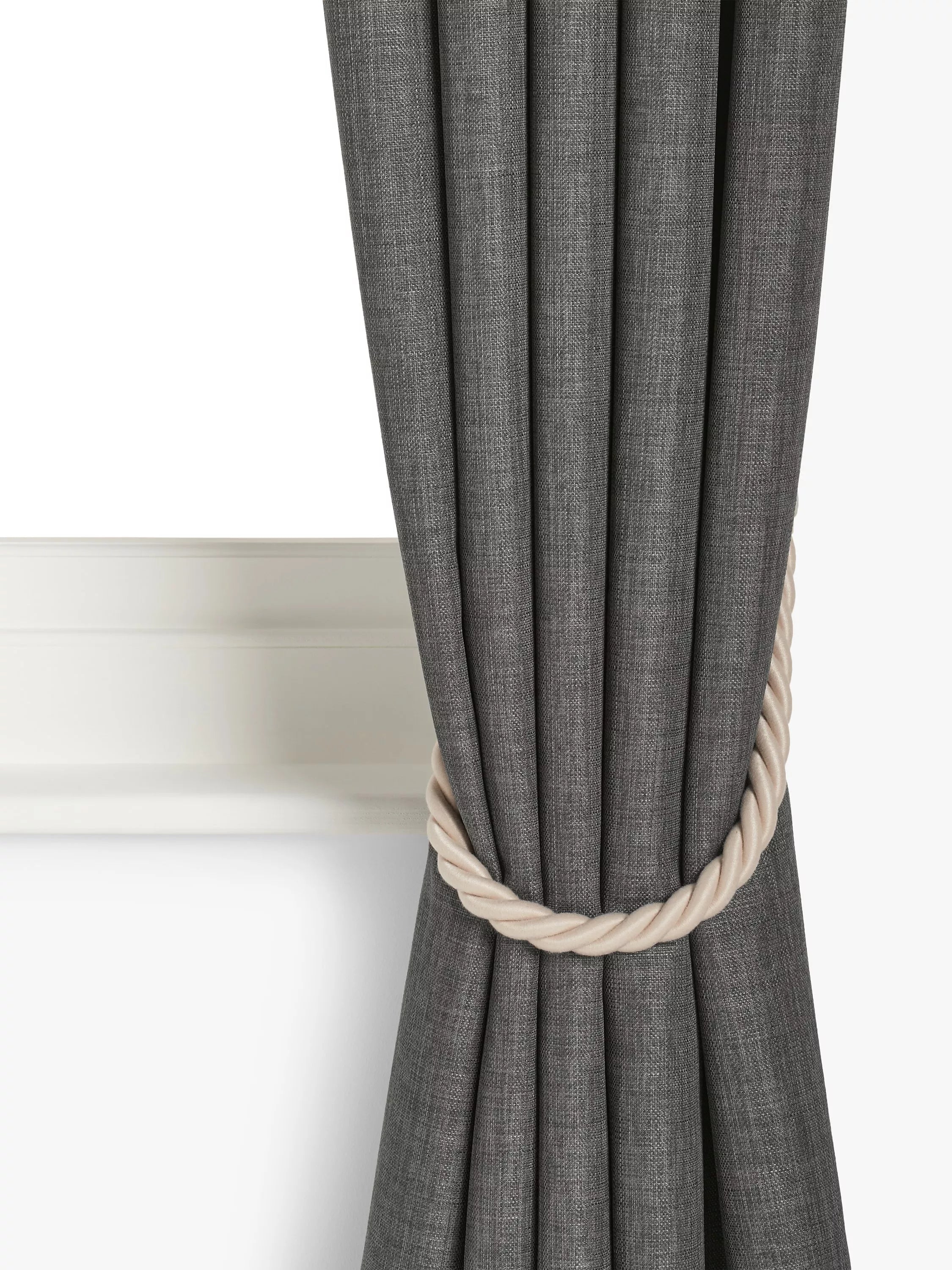 John Lewis Large Rope Curtain Tiebacks (Pack of 2)