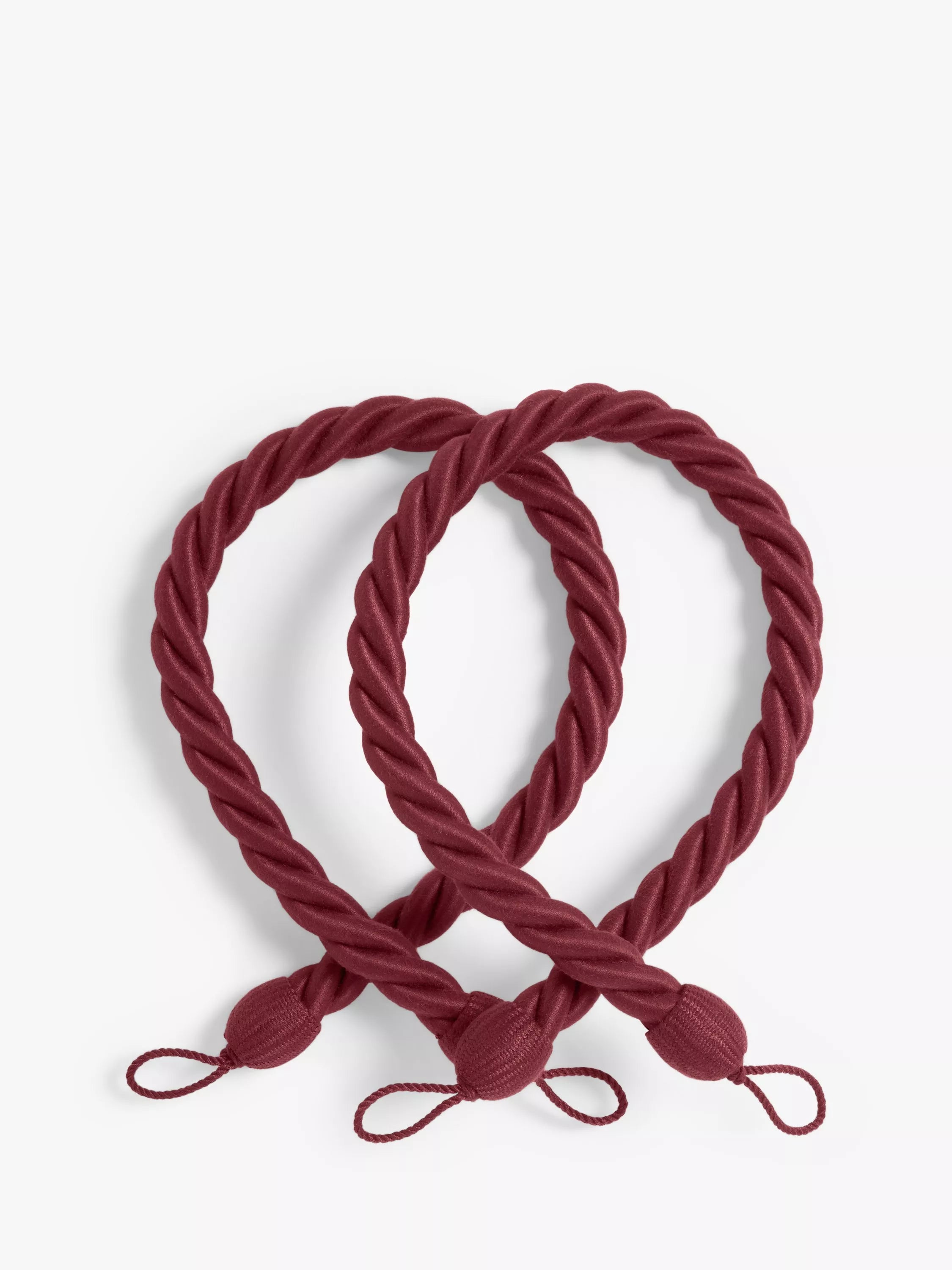 John Lewis Large Rope Curtain Tiebacks (Pack of 2)