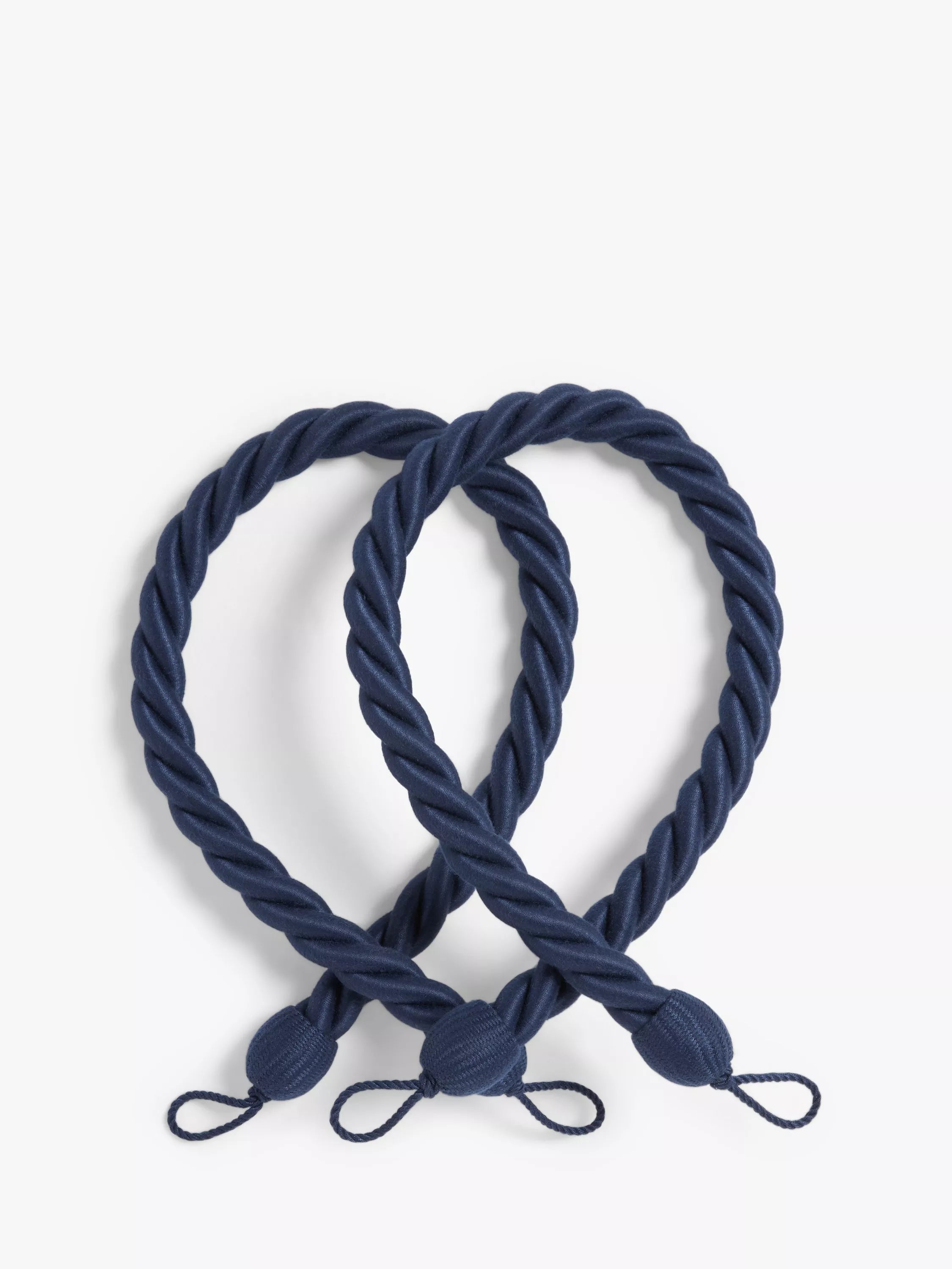 John Lewis Large Rope Curtain Tiebacks (Pack of 2)