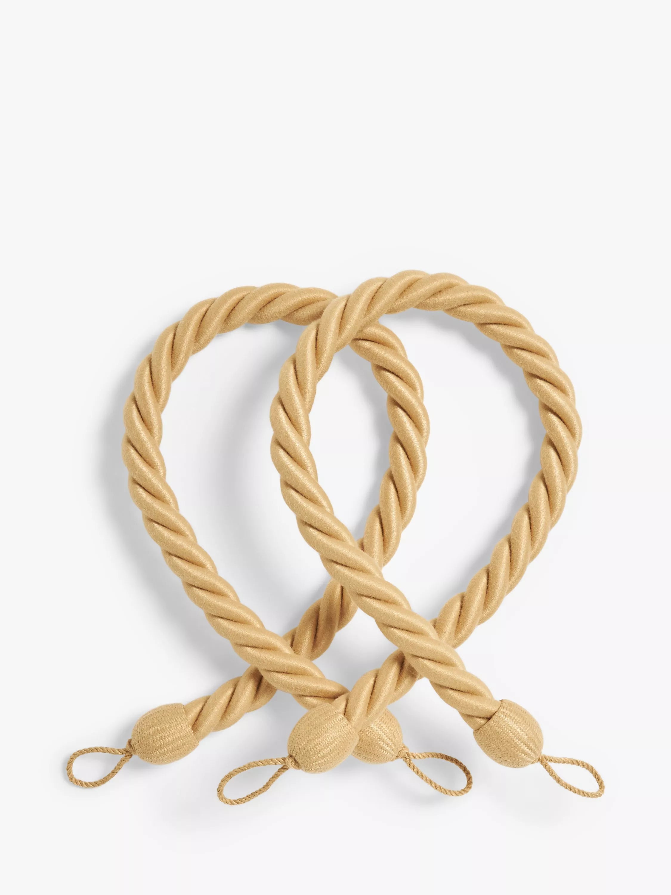 John Lewis Large Rope Curtain Tiebacks (Pack of 2)