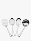 John Lewis stainless steel kitchen utensil set of 4, UK version