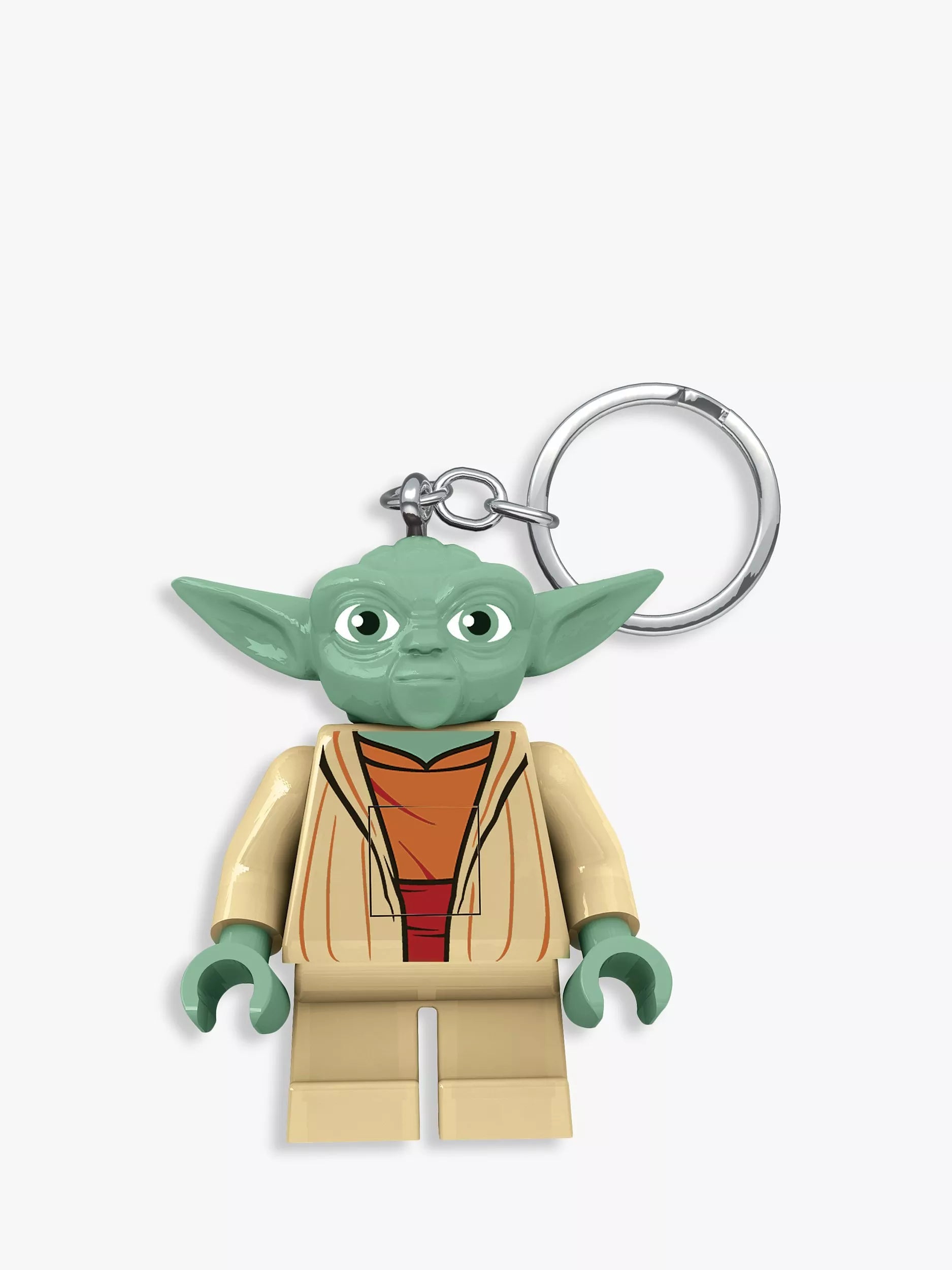 Lego Star Wars Yoda light-up keyring green, UK version