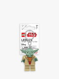 Lego Star Wars Yoda light-up keyring green, UK version