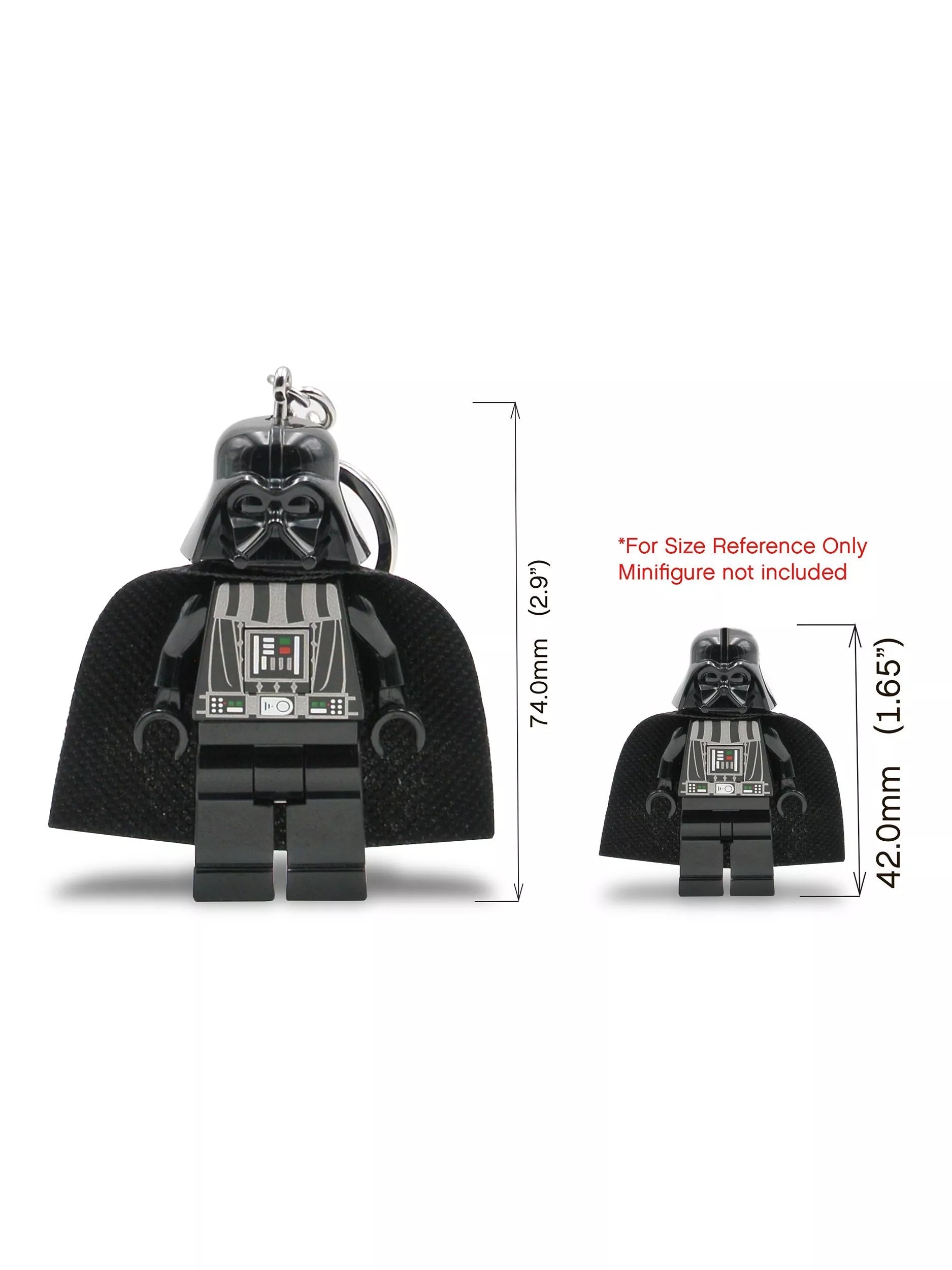 LEGO poseable minifigure keyring with LED light, UK version