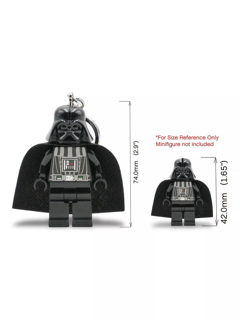 LEGO poseable minifigure keyring with LED light, UK version