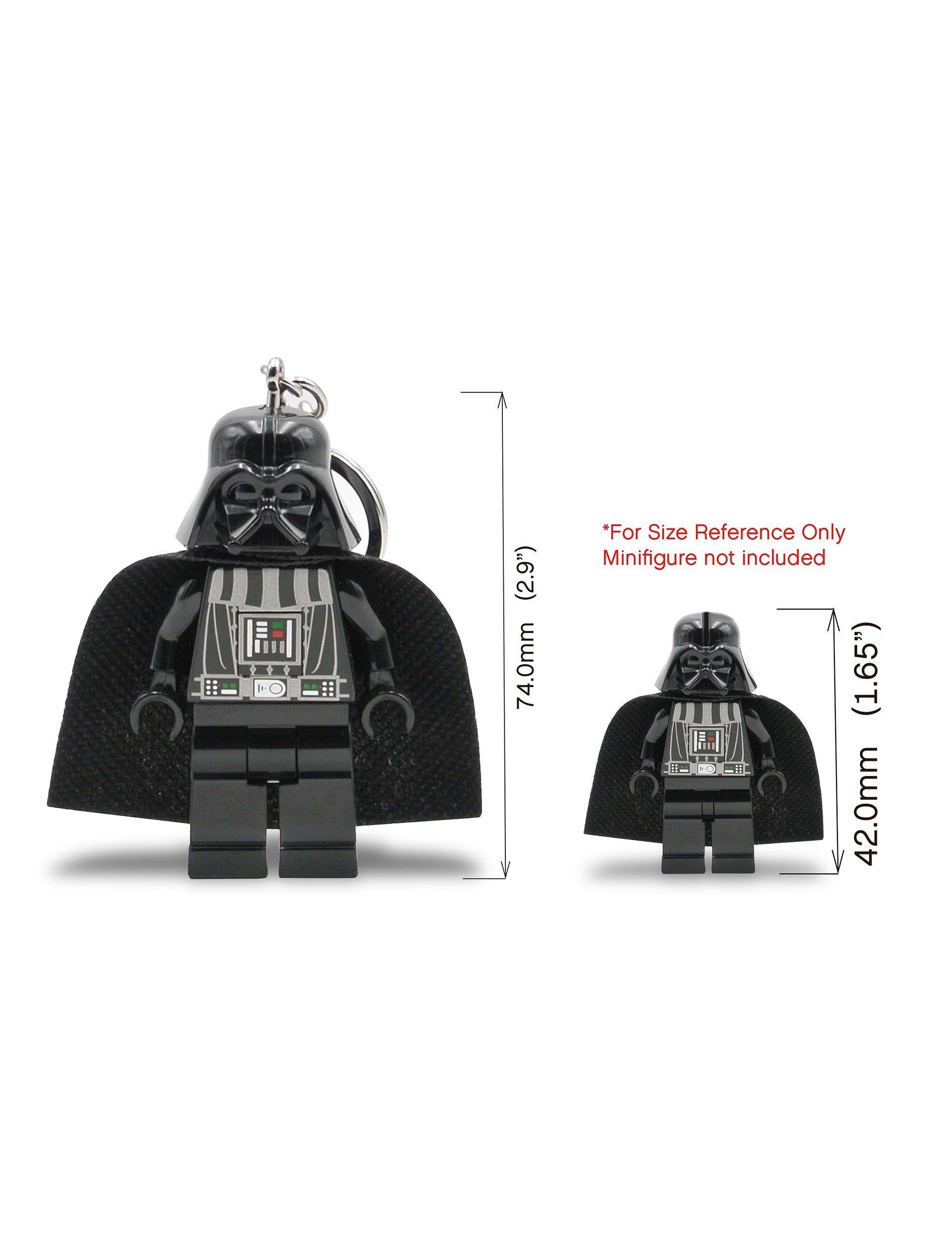 LEGO poseable minifigure keyring with LED light, UK version