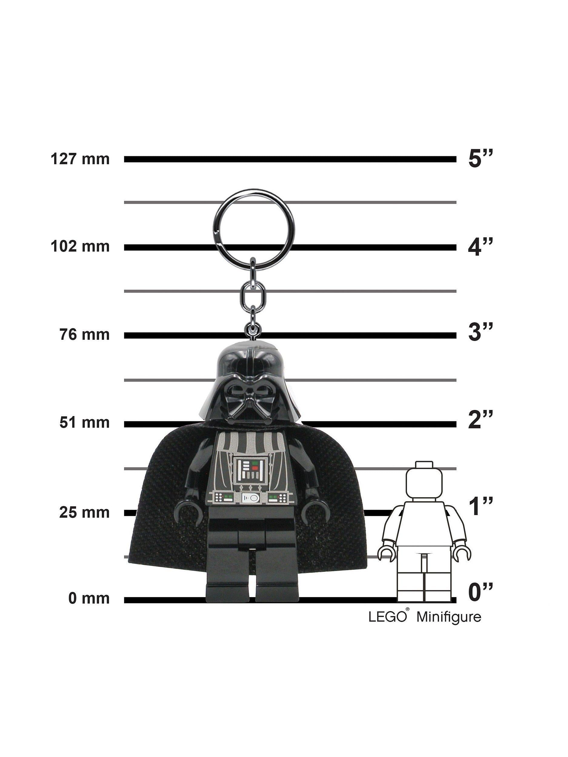 LEGO poseable minifigure keyring with LED light, UK version