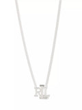 Lauren Ralph Lauren silver initial pendant necklace, UK version