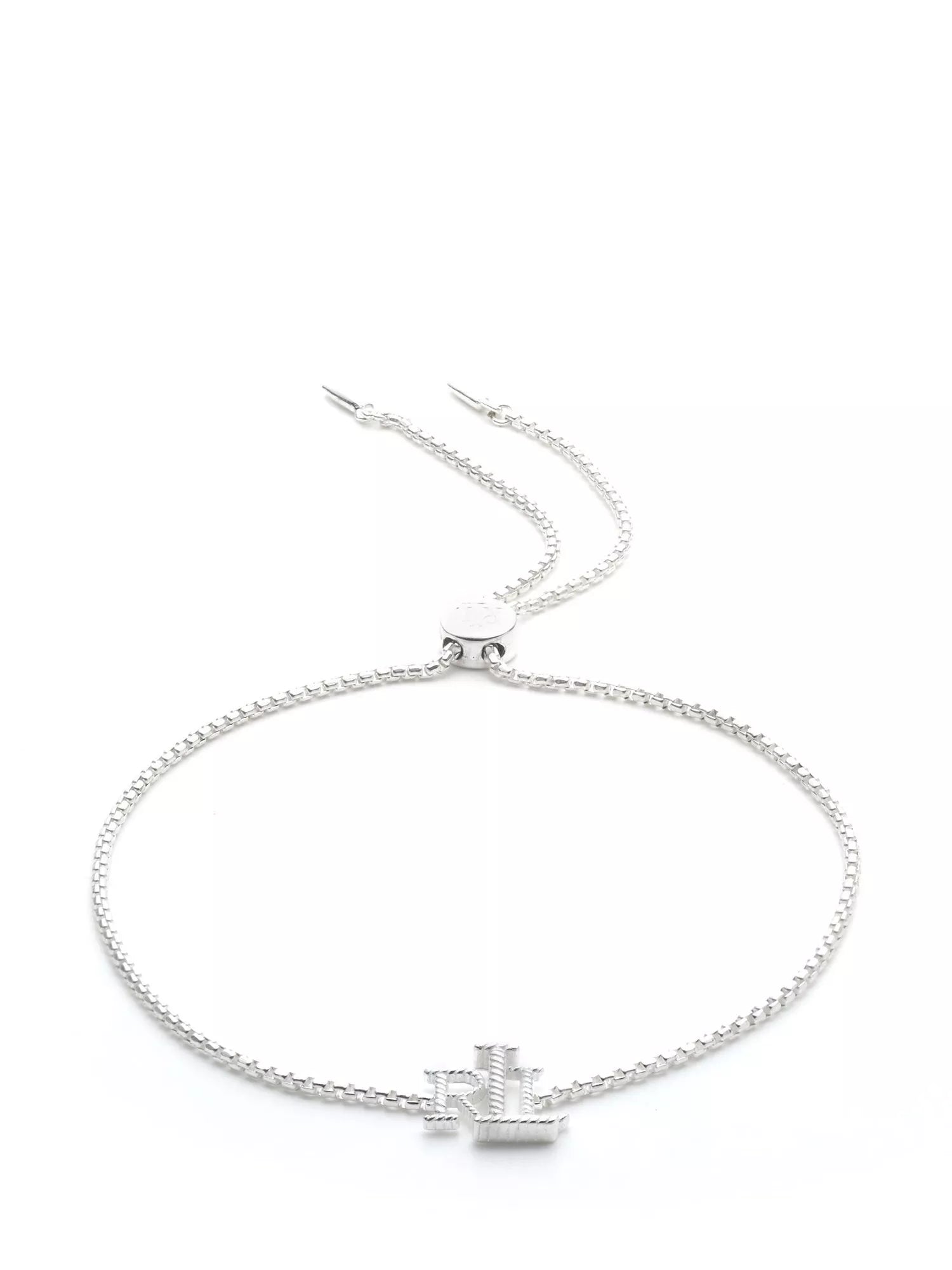 Lauren Ralph Lauren sterling silver toggle chain bracelet 19cm, imported from the UK