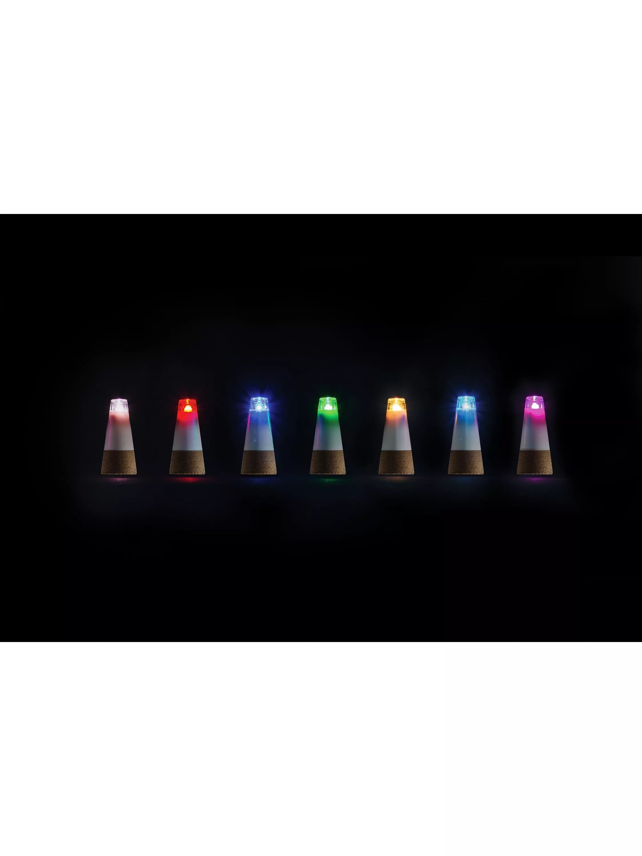 SUCK multicolour bottle light (British brand)