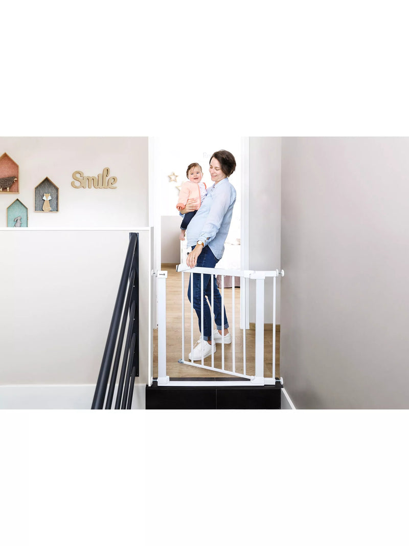 Safety 1st Flat Step Pressure Safety Gate White (British brand)