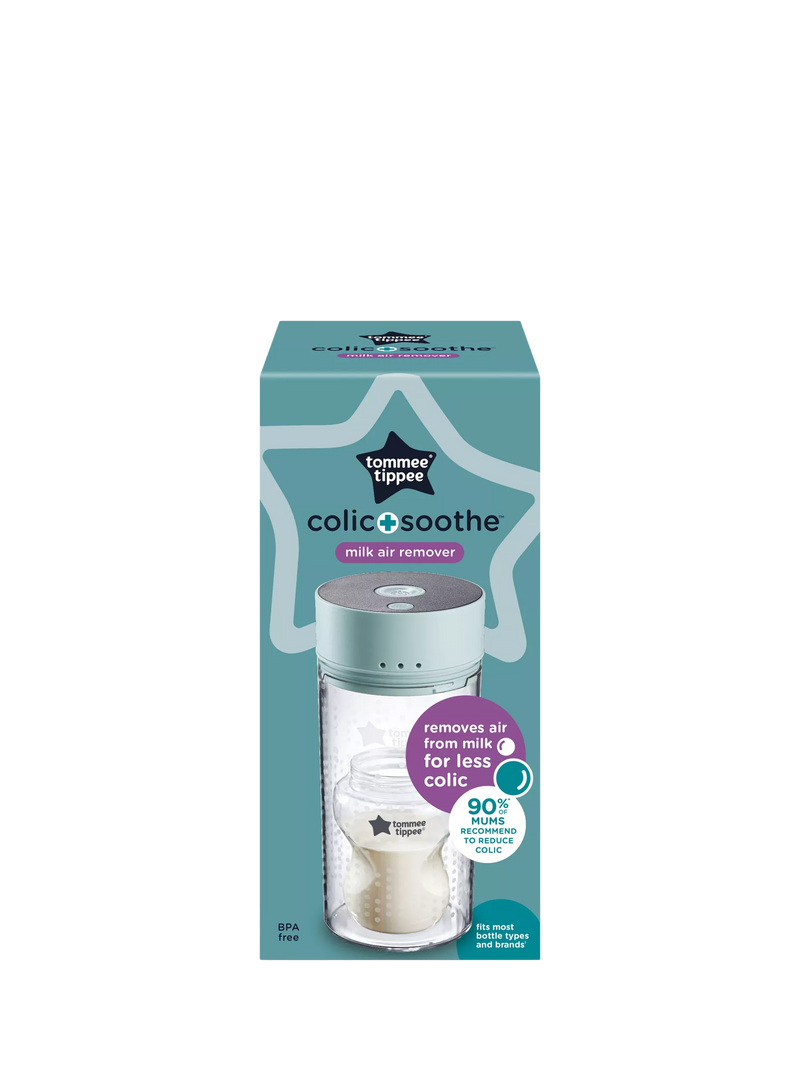 Tommee Tippee colic relief vacuum air remover for baby bottles (British brand)