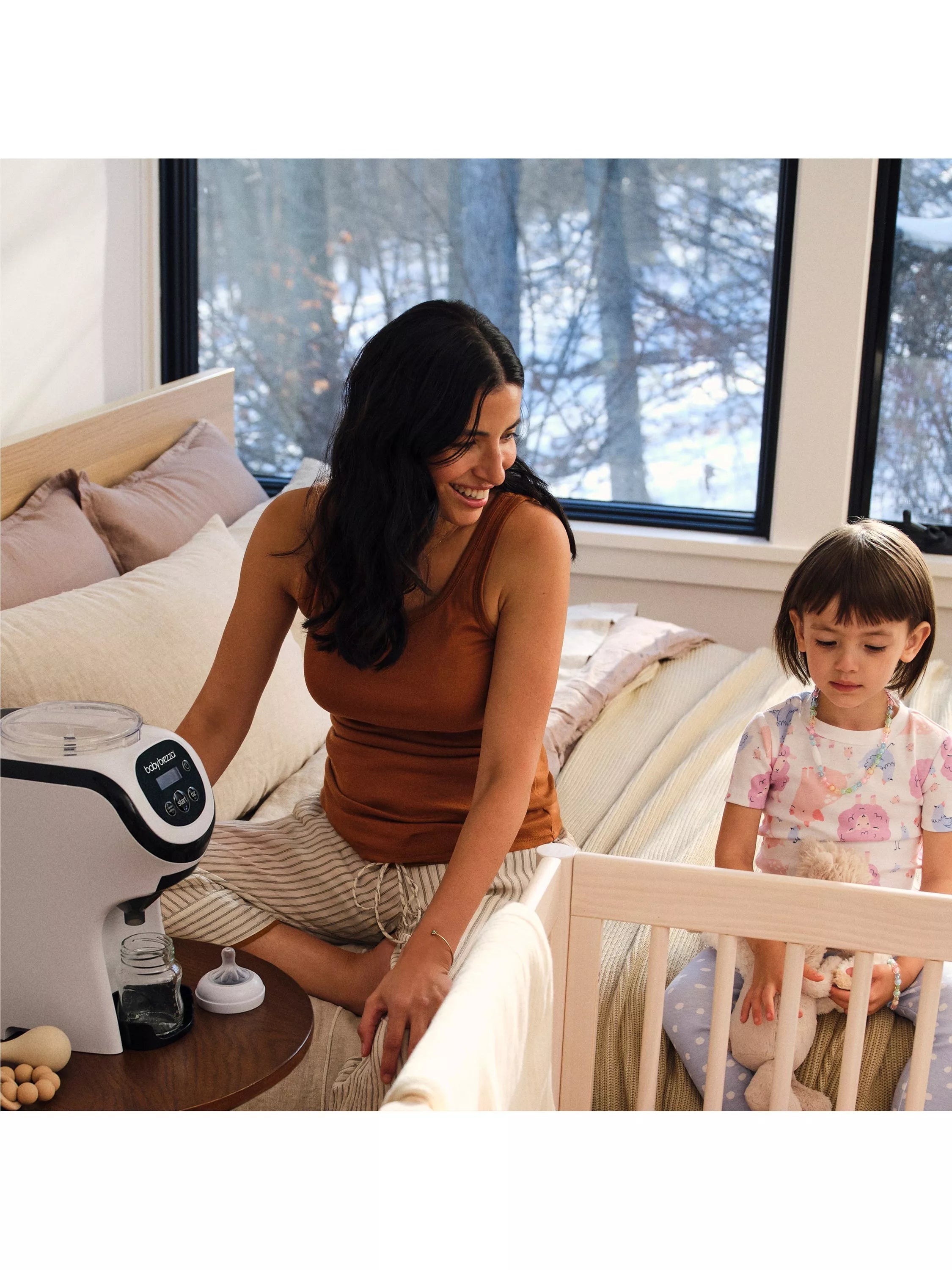 Baby Brezza Formula Pro Mini White baby formula maker - British product