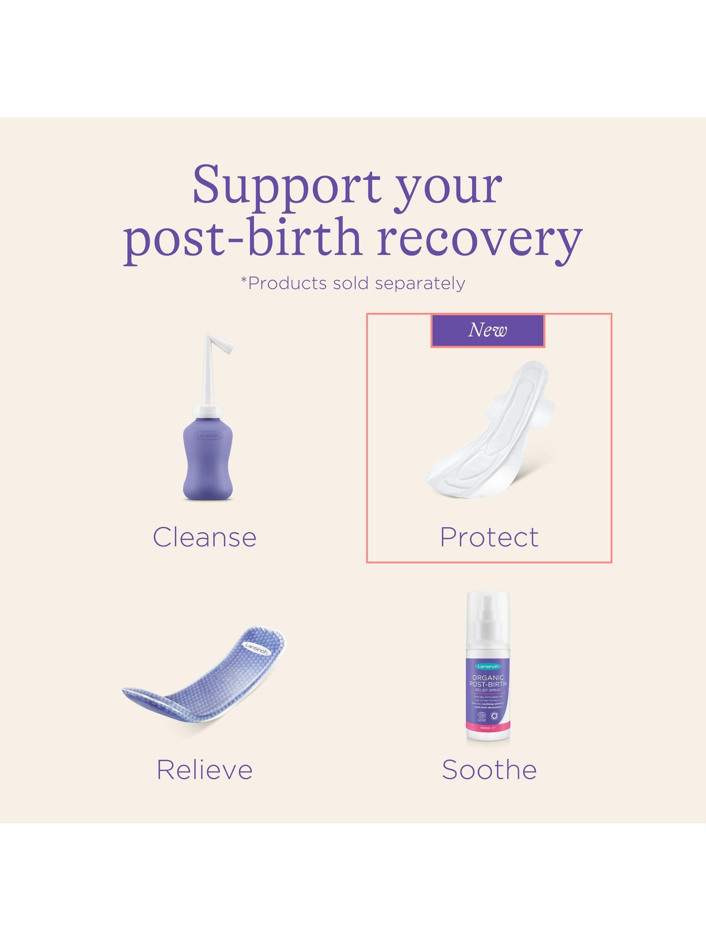 Lansinoh Extra Absorbent Maternity Pads Pack of 10, UK version
