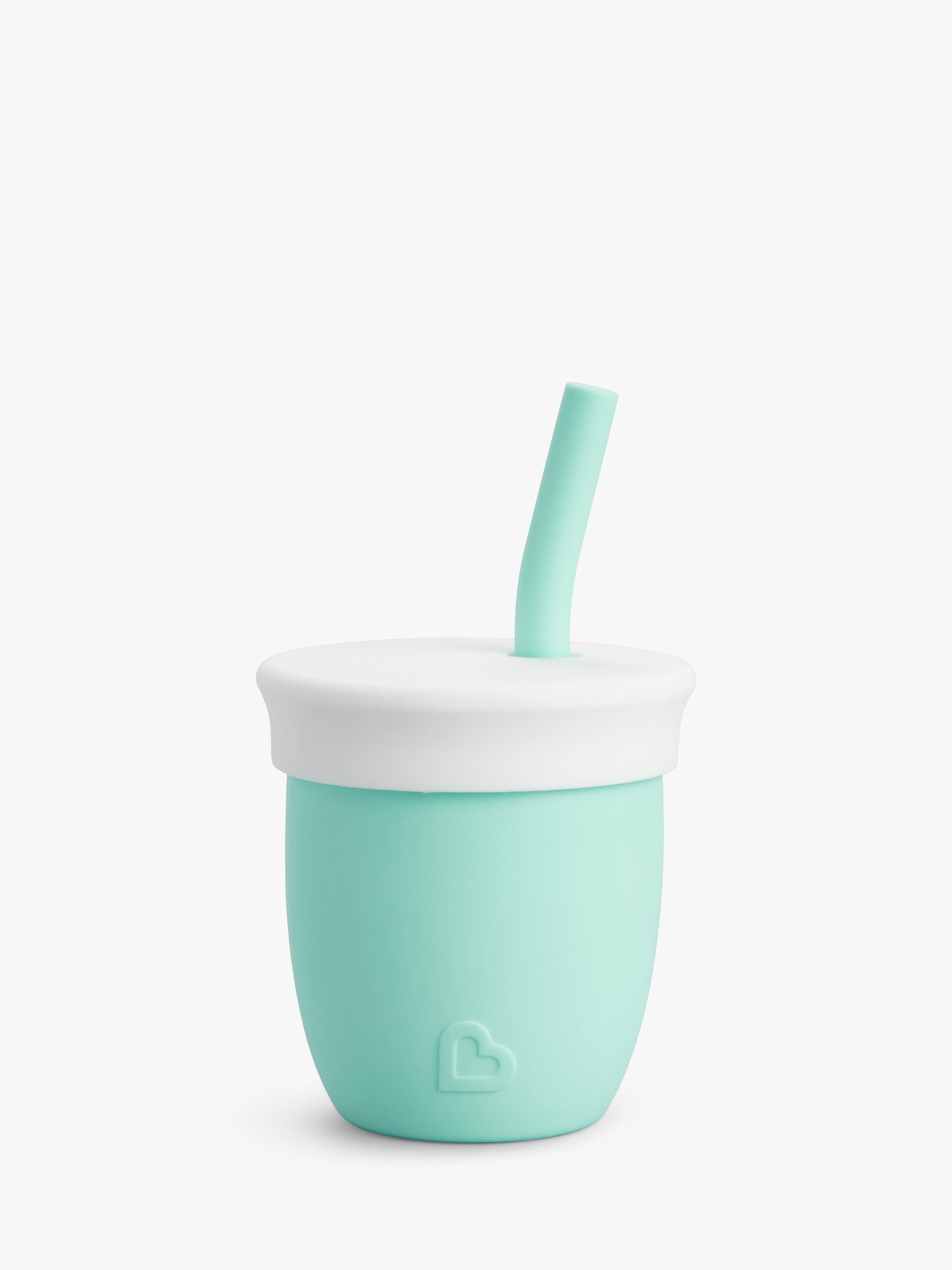 Munchkin C'est Silicone Straw Cup baby training cup, imported from the UK
