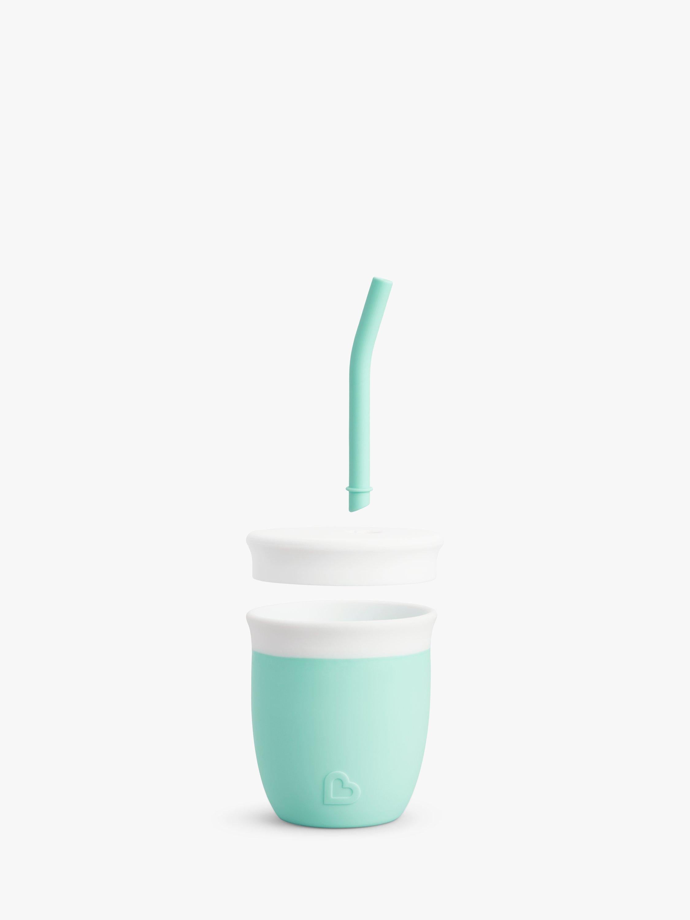 Munchkin C'est Silicone Straw Cup baby training cup, imported from the UK
