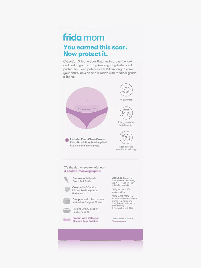 Fridababy c-section scar patches 6-pack - British product