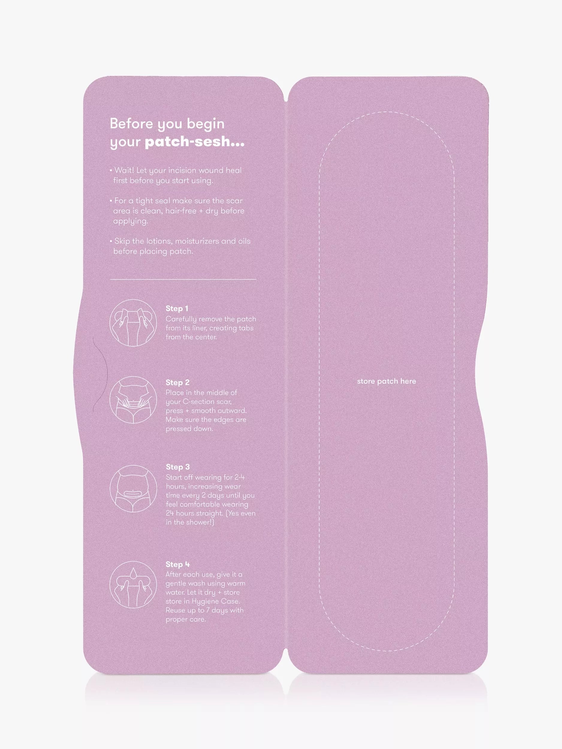 Fridababy c-section scar patches 6-pack - British product