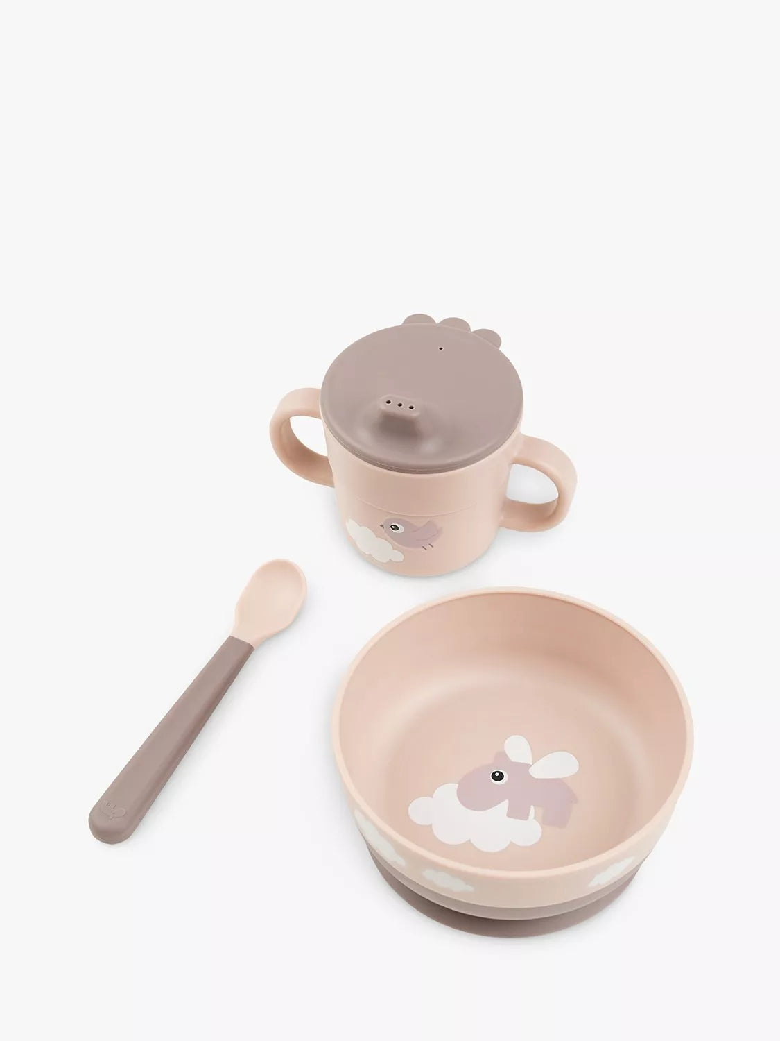 Done by Deer Foodie Meal Set bowl, cup, and spoon - British product
