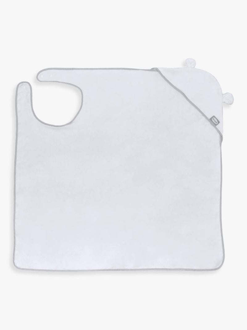 Shnuggle Wearable Baby Towel White (British brand)