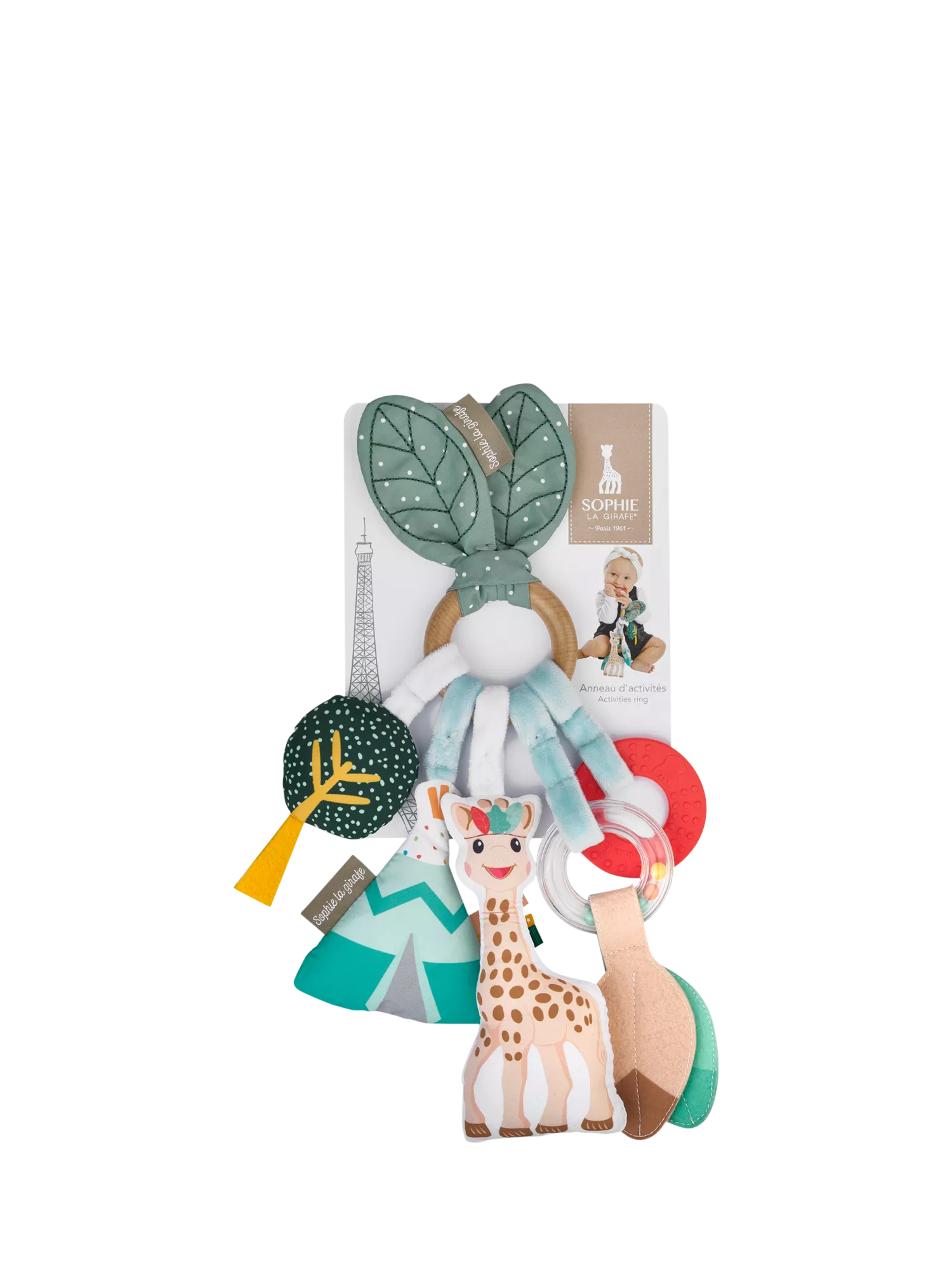 Sophie la girafe Baby Soft Activity Ring Toy, imported from the UK