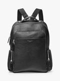 Rucksack Aspinal of London Reporter Zip aus genarbtem Leder, UK-Version