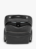 Rucksack Aspinal of London Reporter Zip aus genarbtem Leder, UK-Version