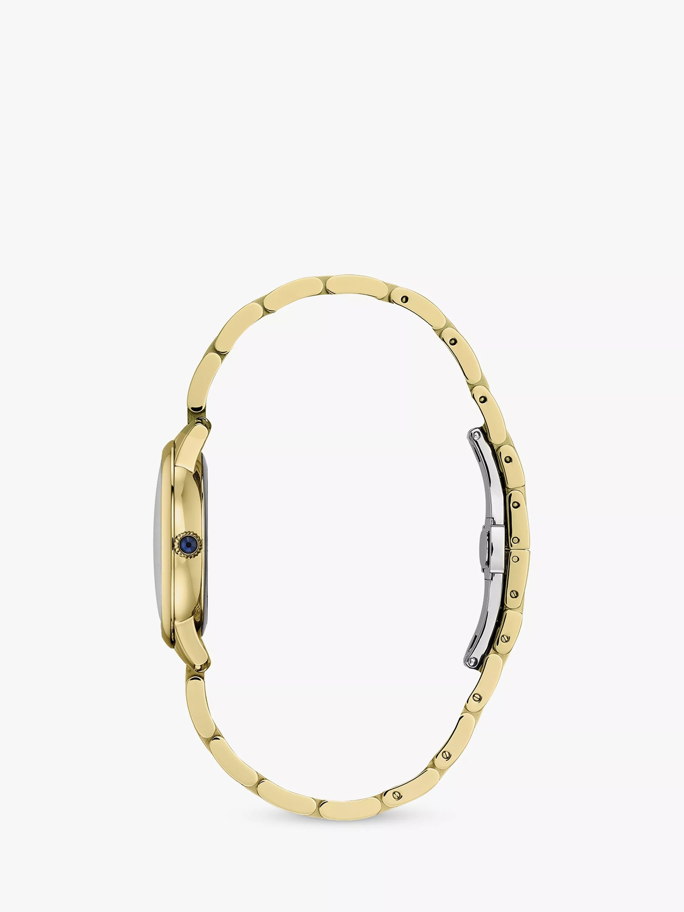 Frederique Constant Slimline gold watch with diamond dial (British brand)