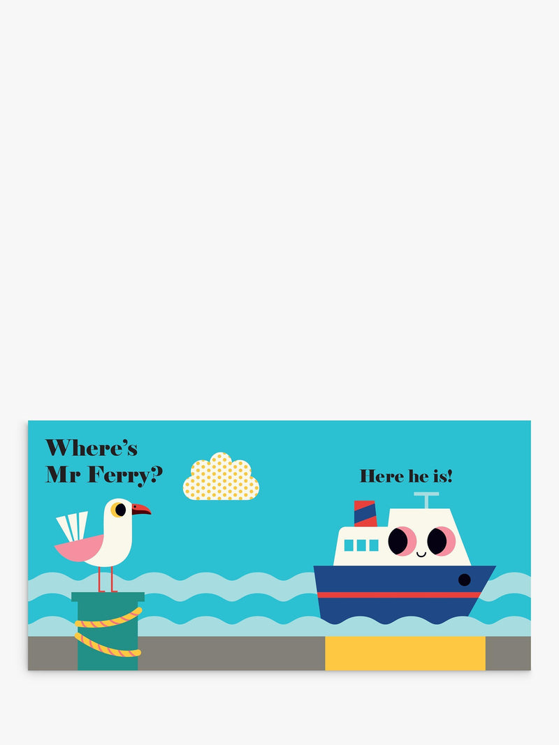 Felt Flaps Where's Mr Train lift-the-flap children's book - British product