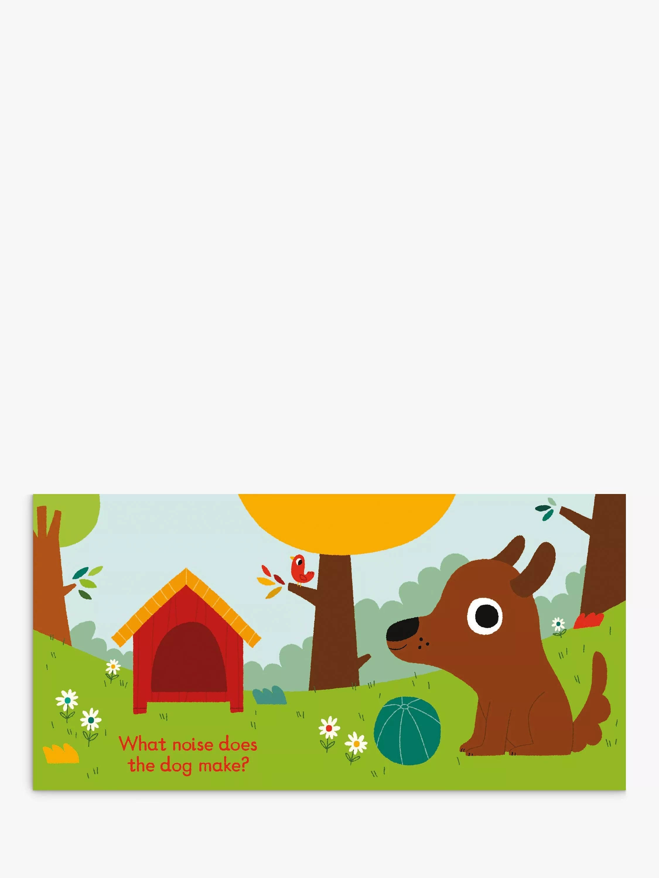 Nosy Crow Listen to the Pets board book with sound buttons, UK version
