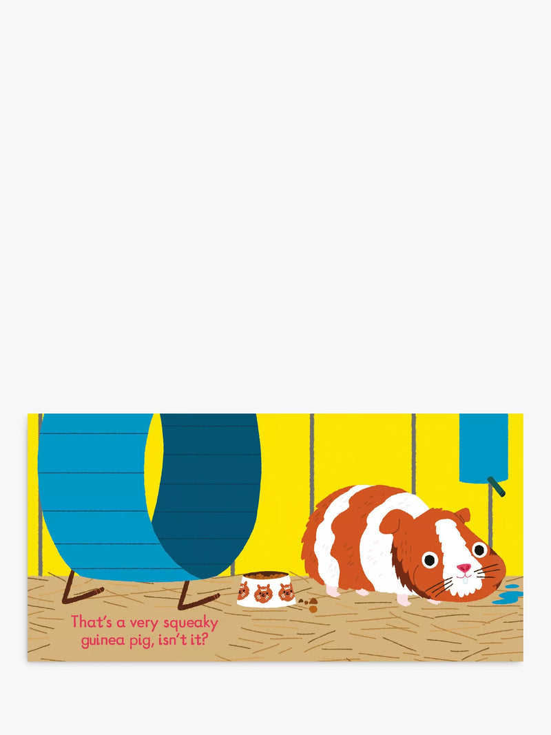 Nosy Crow Listen to the Pets board book with sound buttons, UK version